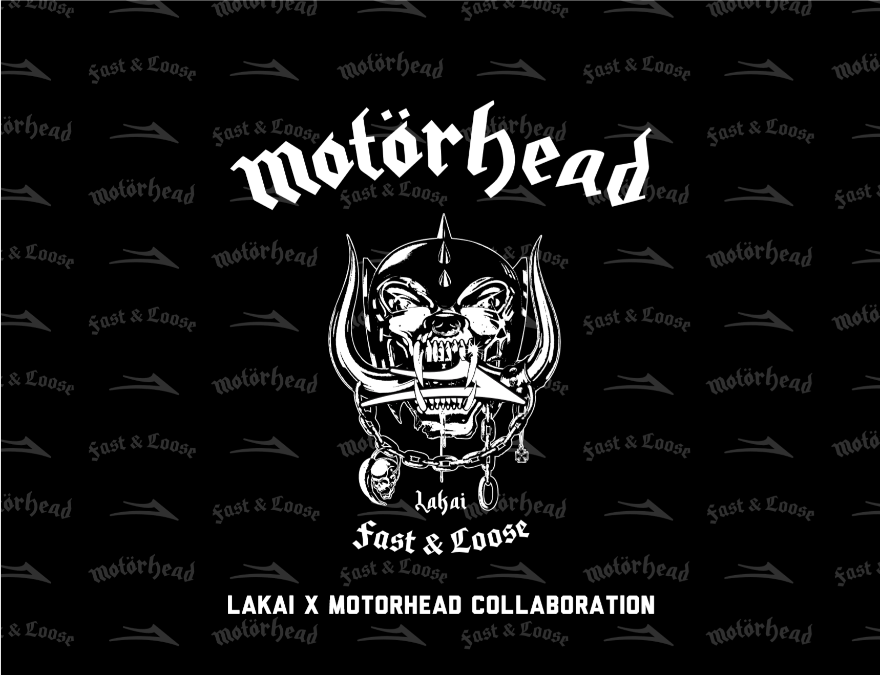 Motorhead x Lakai Collaboration Lariatt