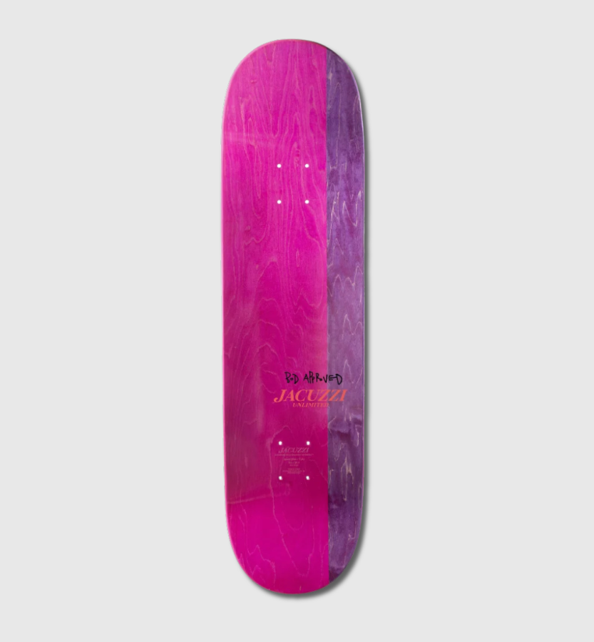 Jacuzzi Unlimited 'Koi Logo' - EX7 Skateboard Deck 8.5"