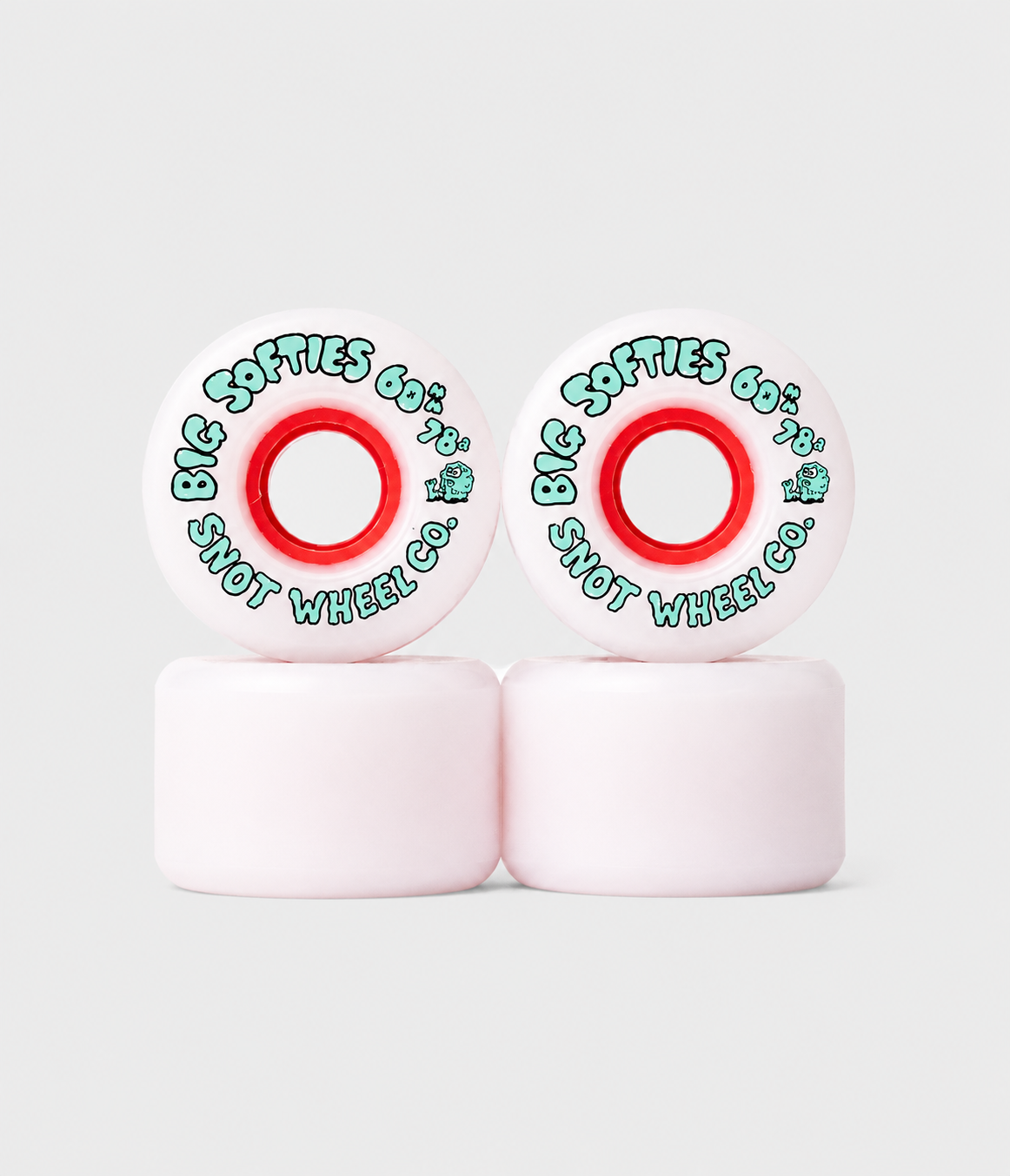 Snot Wheels Co Big Softies 78a Skateboard Wheel 60mm