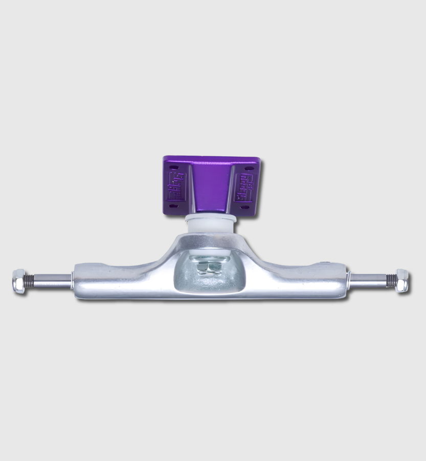 Slappy Trucks ST1 Hollow Lites Skateboard Trucks Purple 8.25