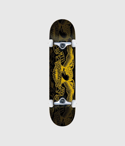 AntiHero Repeater Eagle Black/Yellow Complete SKatebaord 7.75"