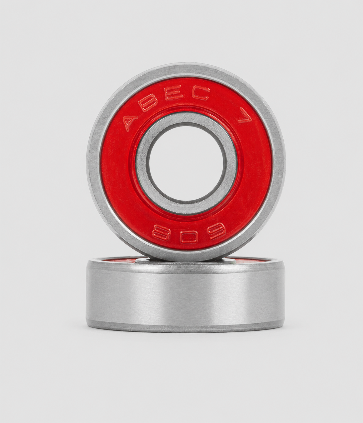 Enuff ABEC 7 Skateboard Bearings Red