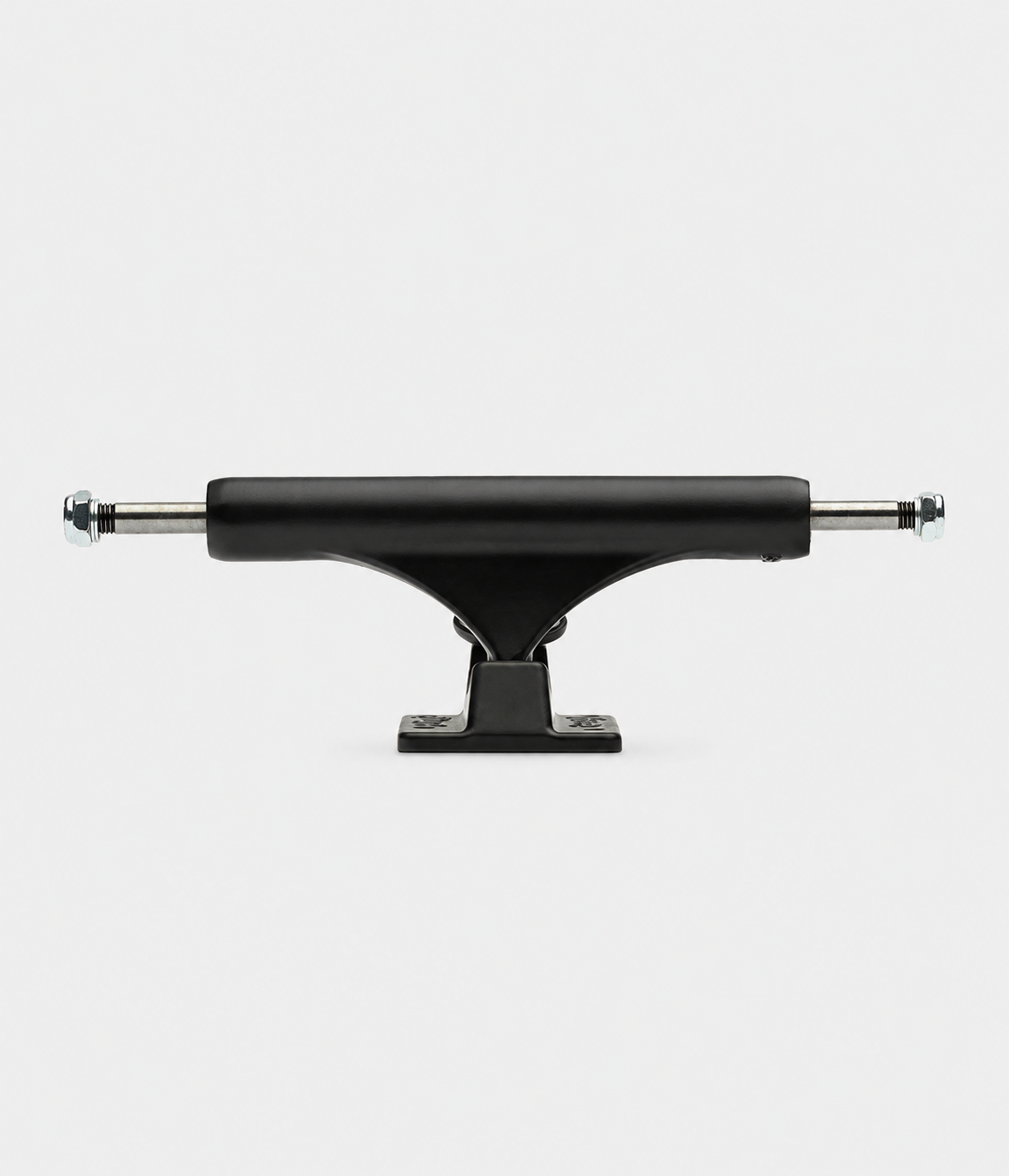 Slappy ST1 Inverted Hollow Lights/Ultra Low Kingpin Skateboard Truck Matte Black/Black Gold 8.25