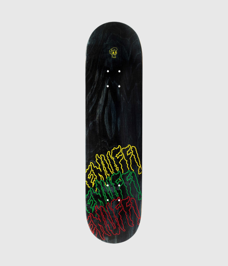 Enuff Three Tier Reloaded Skateboard Deck Black 8.25"