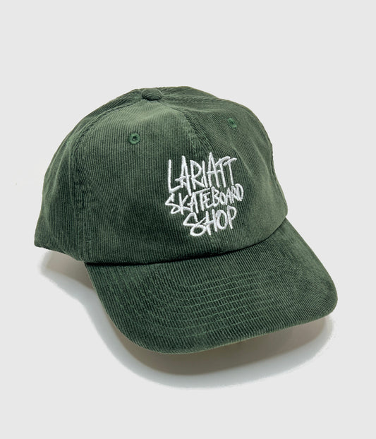 Lariatt Script Heritage Cord Cap - Pine
