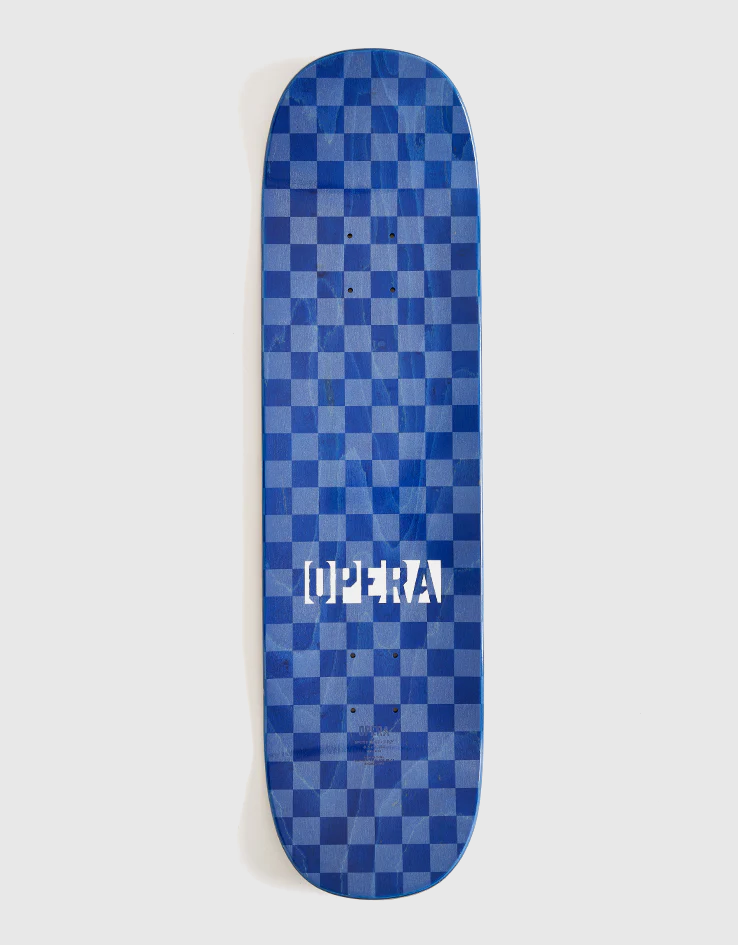 Opera Die Cut Mask EX7 Skateboard Deck Green 8.75"