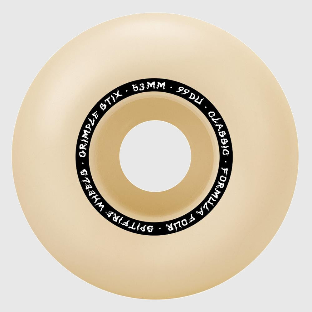 Spitfire X Grimple Furry Classics F4 99D Skateboard Wheel 53mm