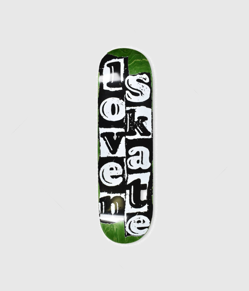 Lovenskate Tear Logo Skateboard Deck 8.38"