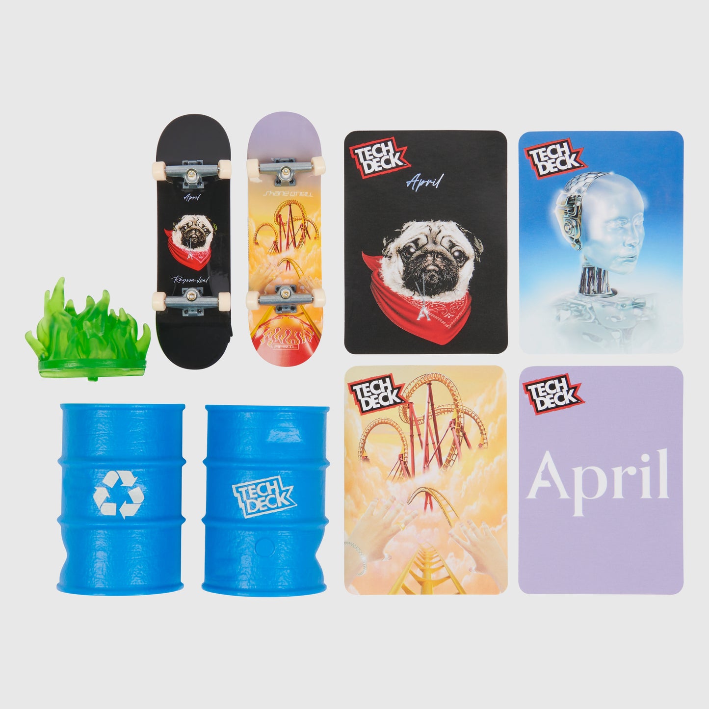 Tech Deck V.S Series April Skateboards Fingerboard