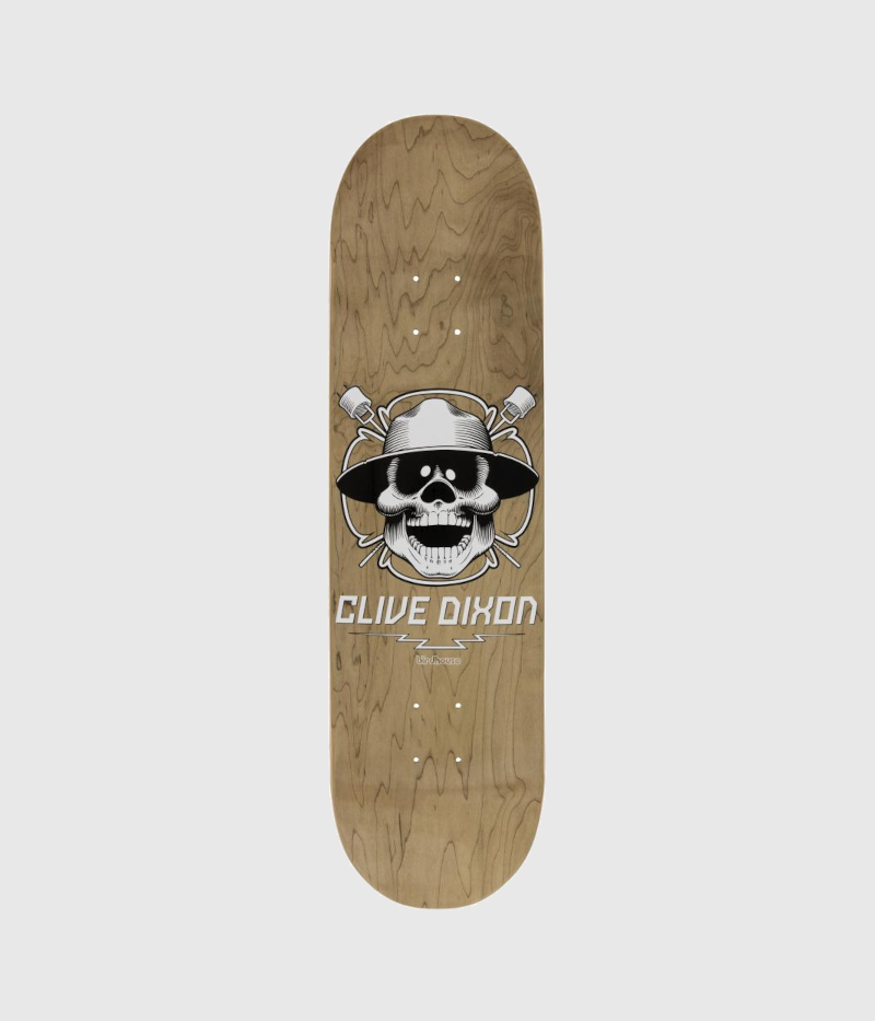 Birdhouse Dixon Skull Skateboard Deck 8.5"