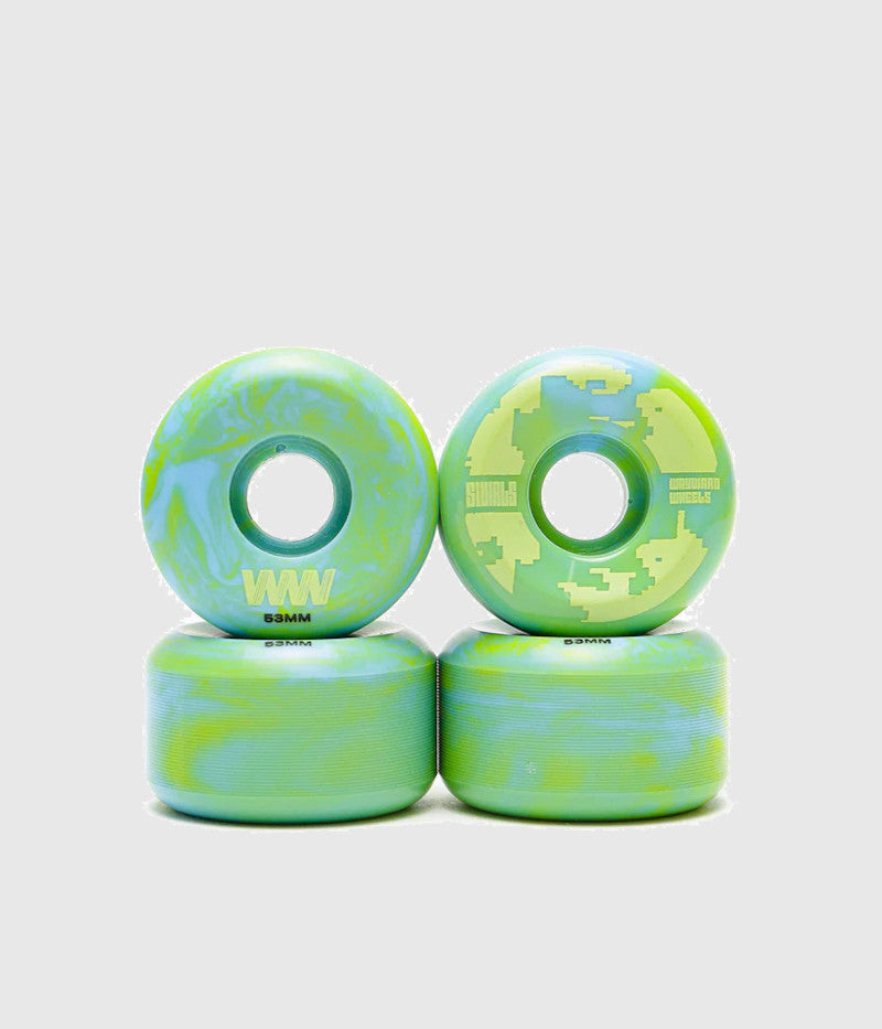 Wayward Swirls FC 83b Skateboard Wheel 53mm