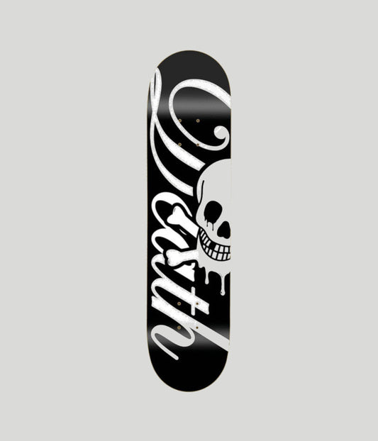 Death Skateboards Script Life Skateboard Deck 8"