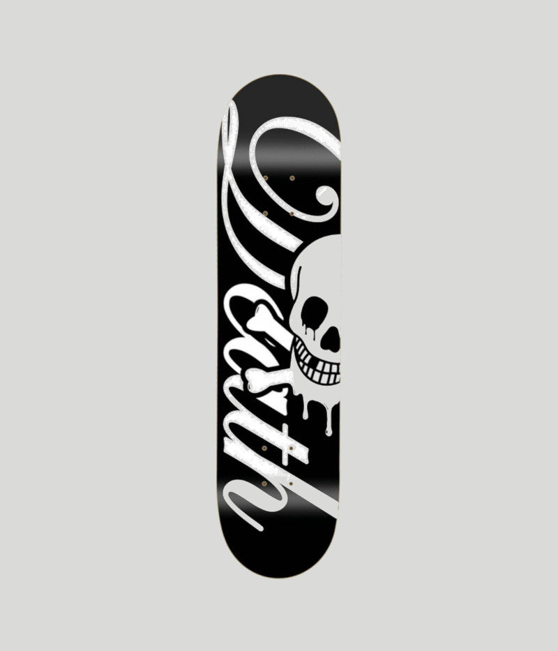 Death Skateboards Script Life Skateboard Deck 8.375"