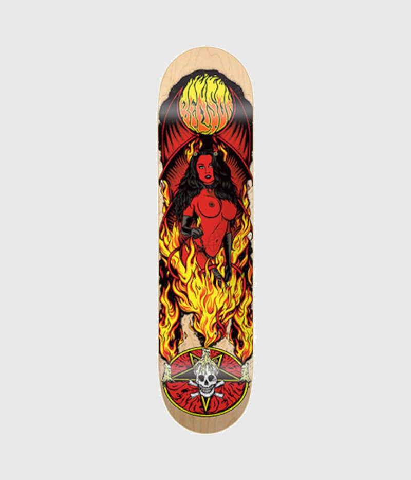 Death Skateboards Benson "Devil Woman 2" Skateboard Deck 8.5"