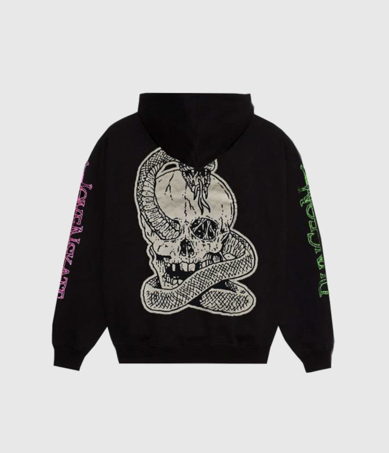 Lovenskate x Dungeon Hoodie Black