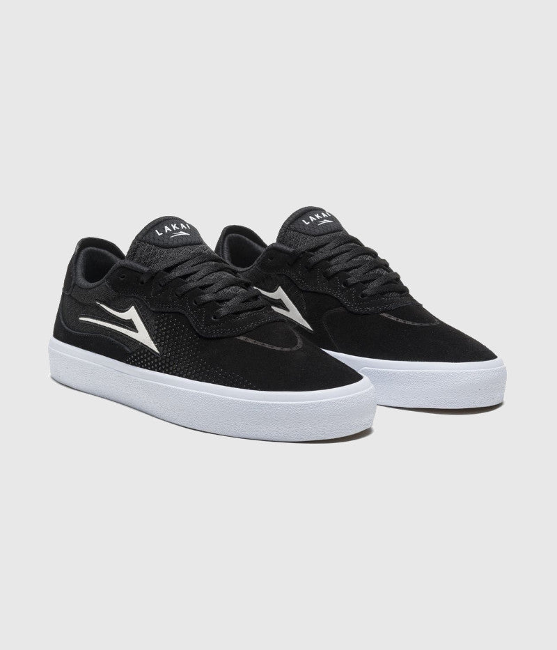 Lakai Essex Black Suede Skate Shoes