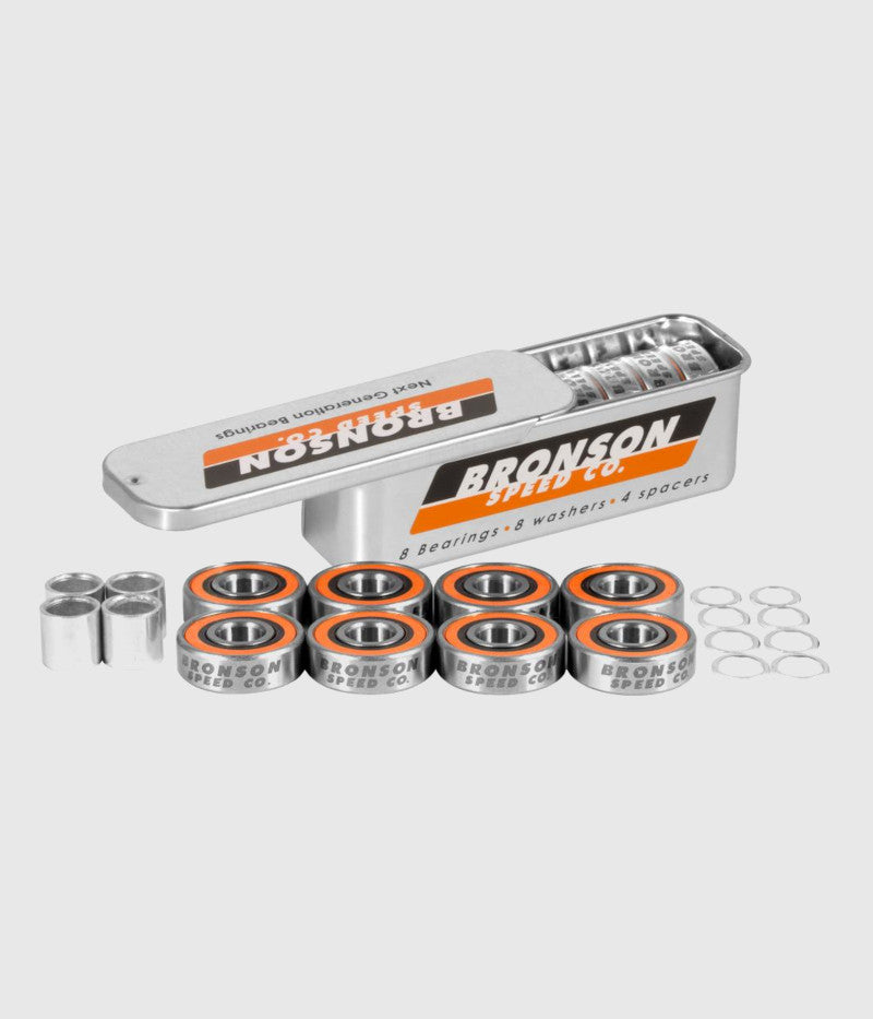 Bronson Speed Co. Bearings G3 (Pack of 8)