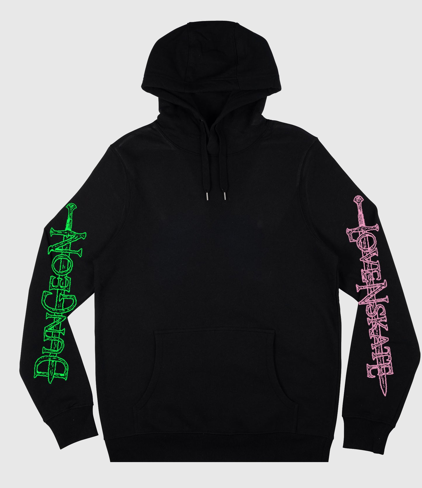 Lovenskate x Dungeon Hoodie Black