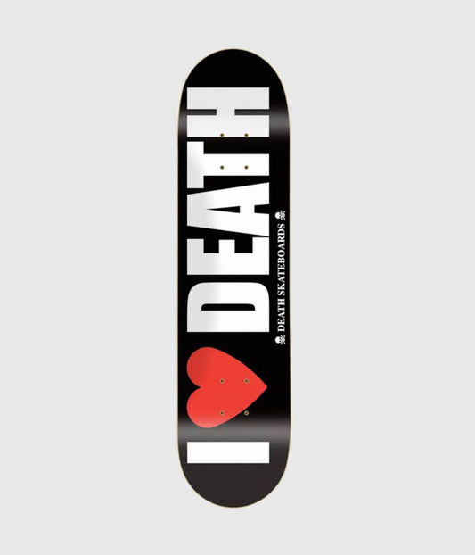 Death Skateboards "I Heart Death" Skateboard Deck 8"
