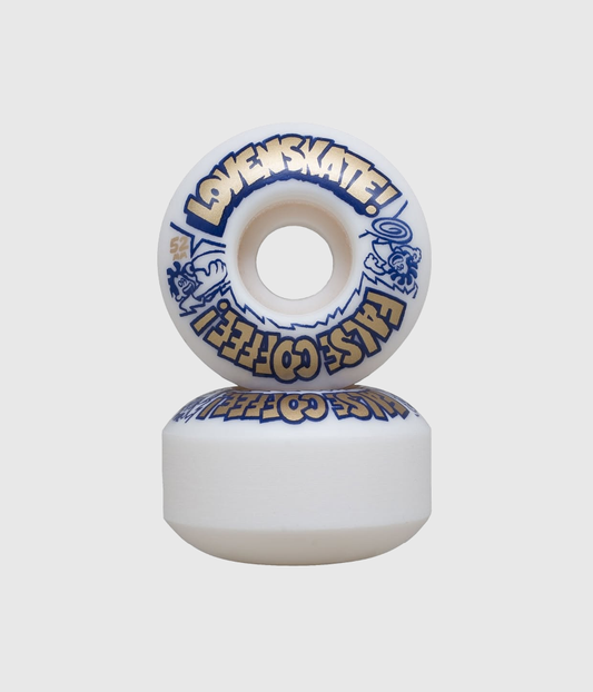 Lovenskate x False Coffee Skateboard Wheels 101a 52mm