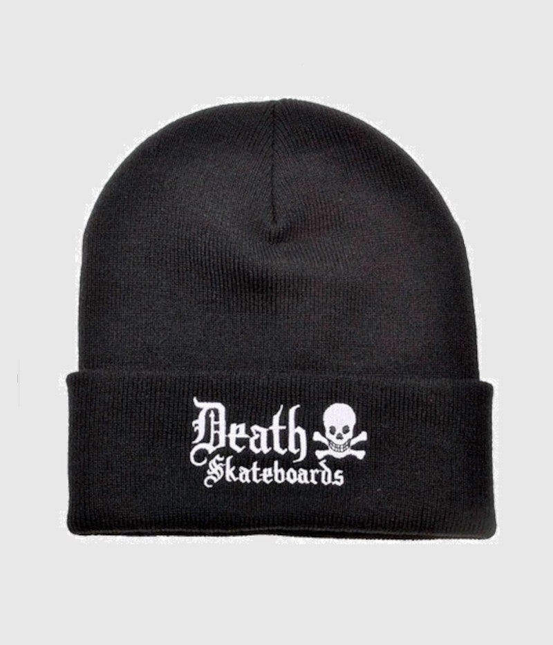 Death Old English Black Beanie