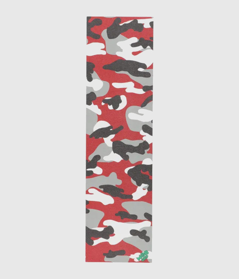 MOB Red Camo Griptape Sheet 9"