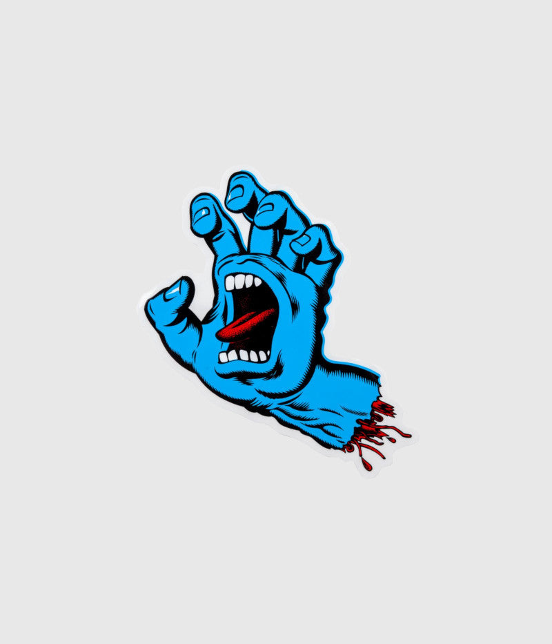 Santa Cruz Screaming Hand Sticker 6"