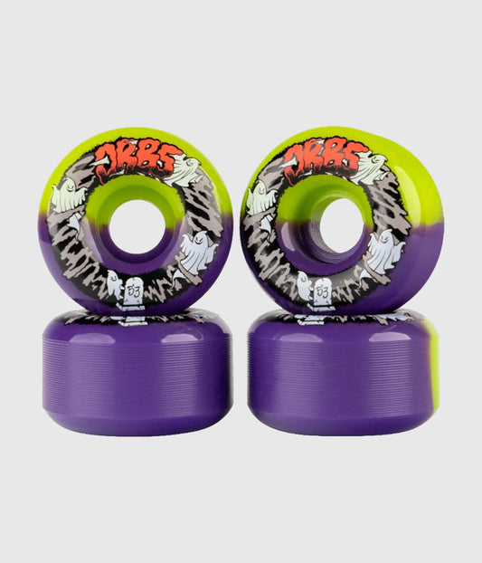 Orbs Apparitons Splits Skateboard wheel Green/Purple 53mm