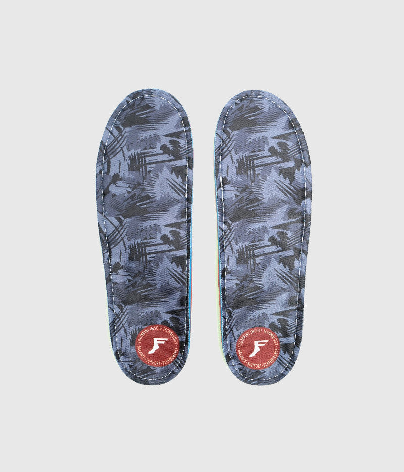 Footprint Gamechanger Orthotic Dark Grey Camo Insole