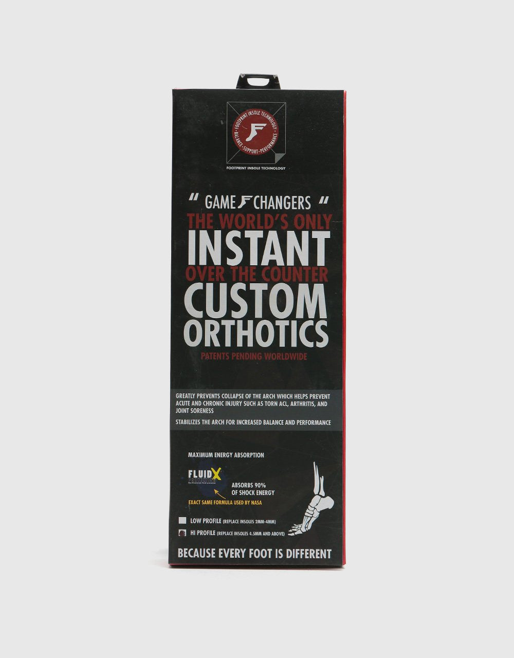 Footprint Gamechanger Orthotic Dark Grey Camo Insole