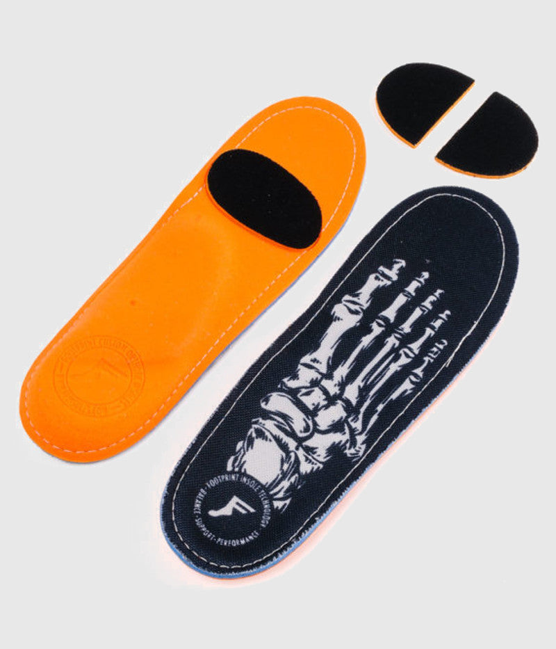 Footprint Kingfoam Orthotic Insole Skeleton Black/White