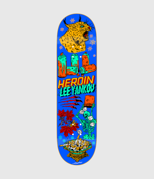 Heroin Skateboards Lee Yankou Life Deck 8.25"