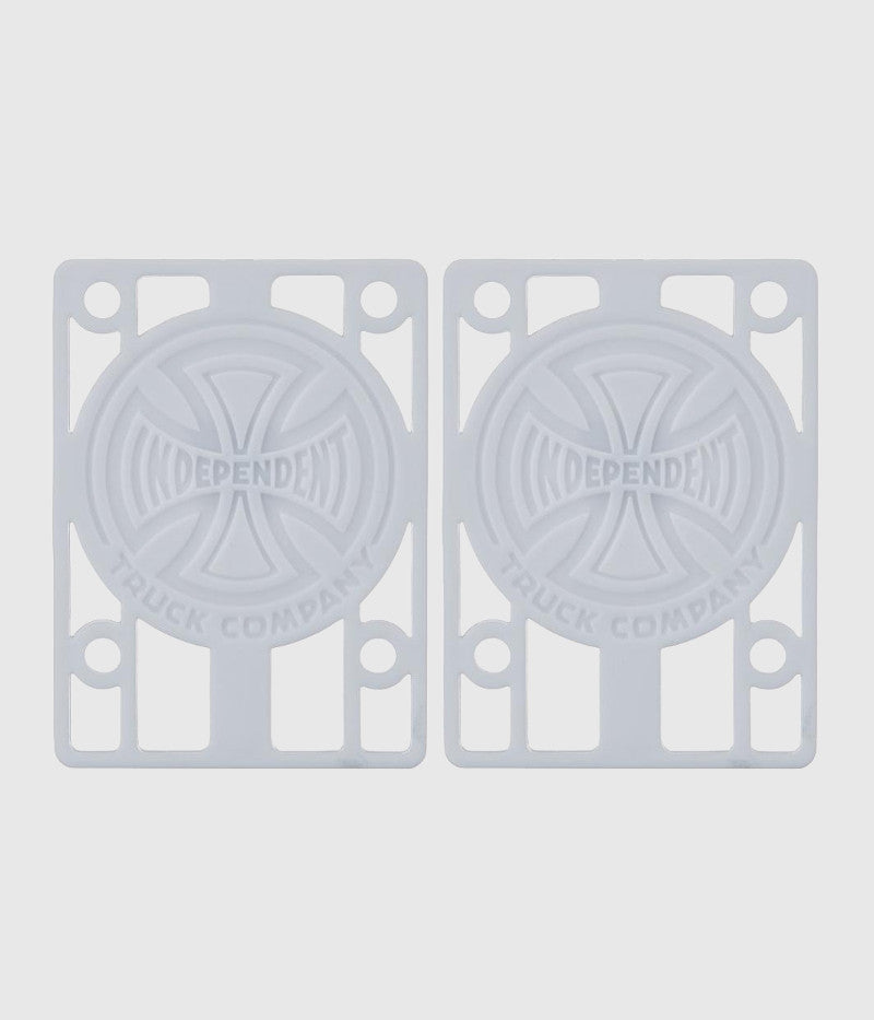 Independent Riser Pads White 1/8"
