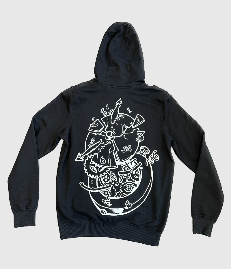 Lovenskate "Voyager" Hoodie Black