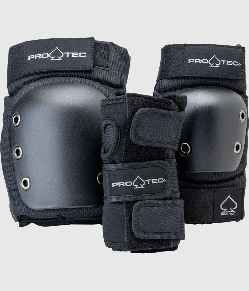 Pro-Tec Pads Street Gear Junior 3 Pack Black