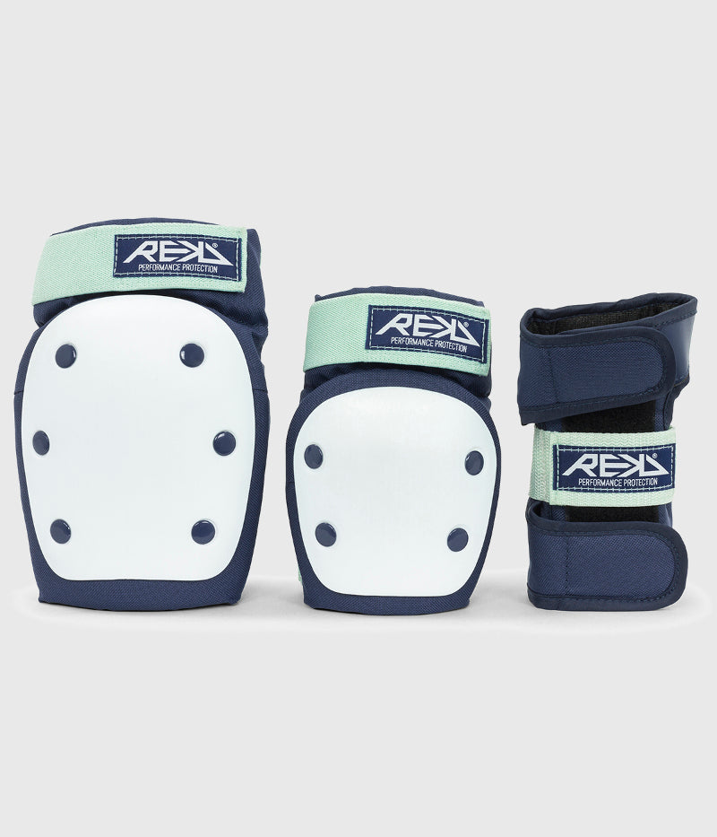 REKD Heavy Duty Triple Pad Set Blue/Mint