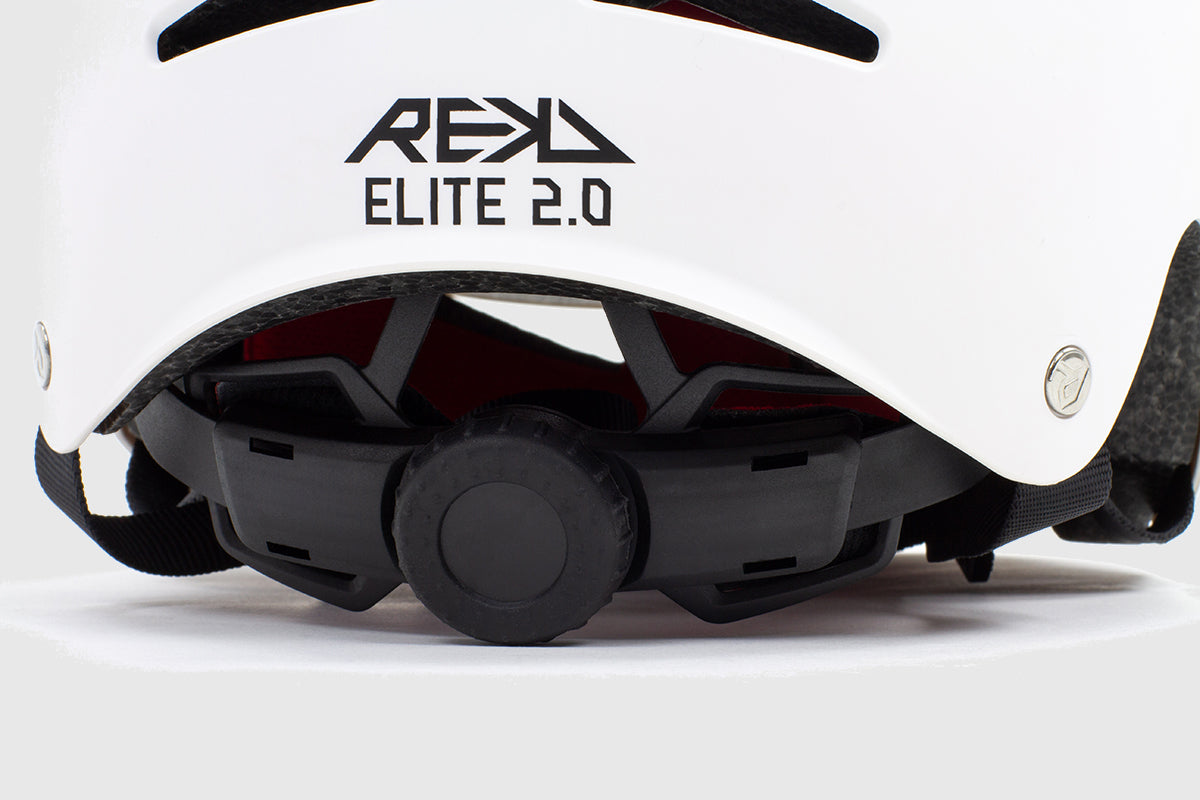REKD Junior Elite 2.0 Helmet White