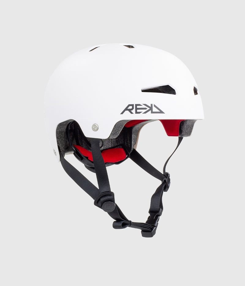 REKD Junior Elite 2.0 Helmet White