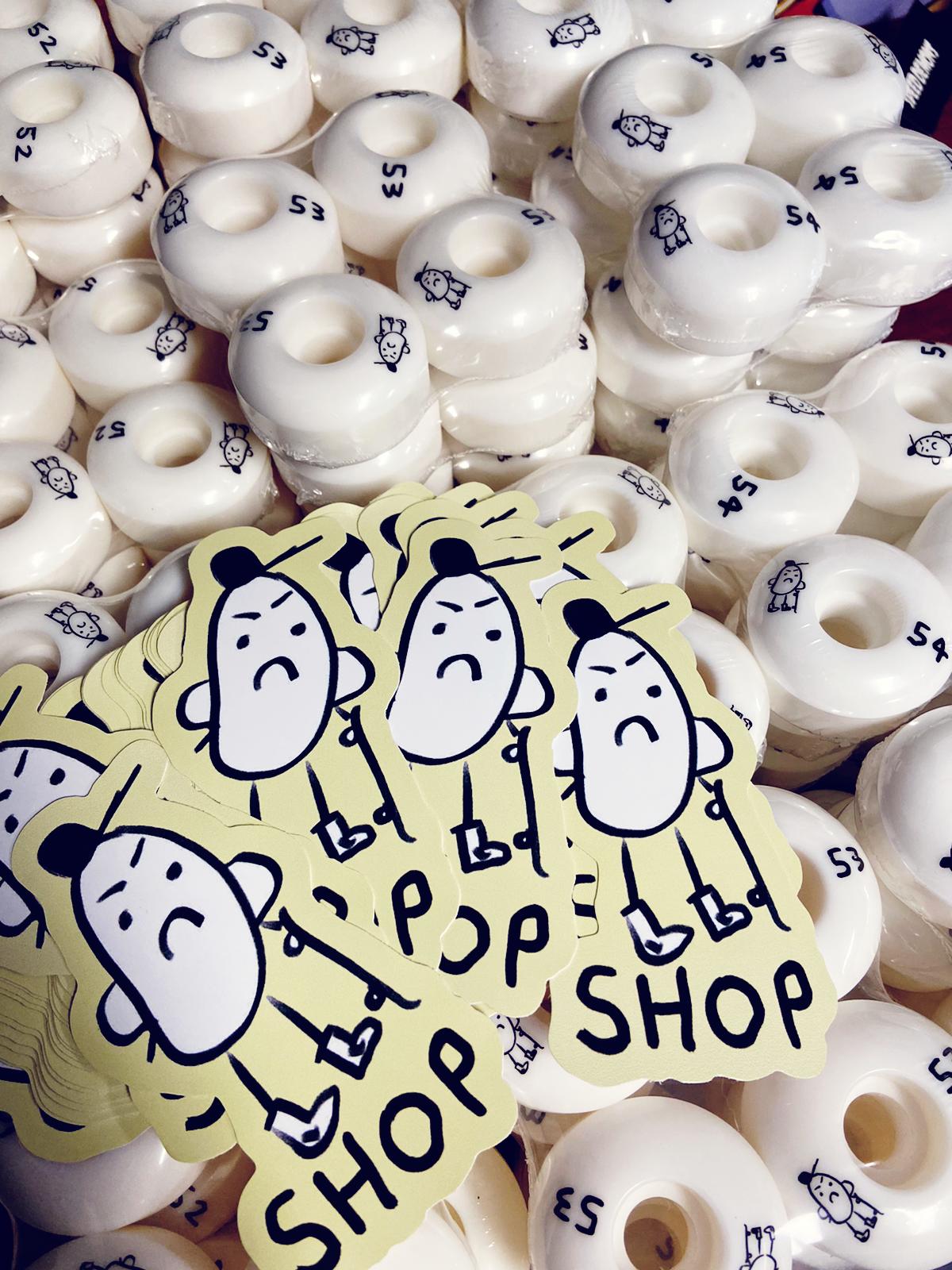 Shop Brand Skateboard Wheels 53mm