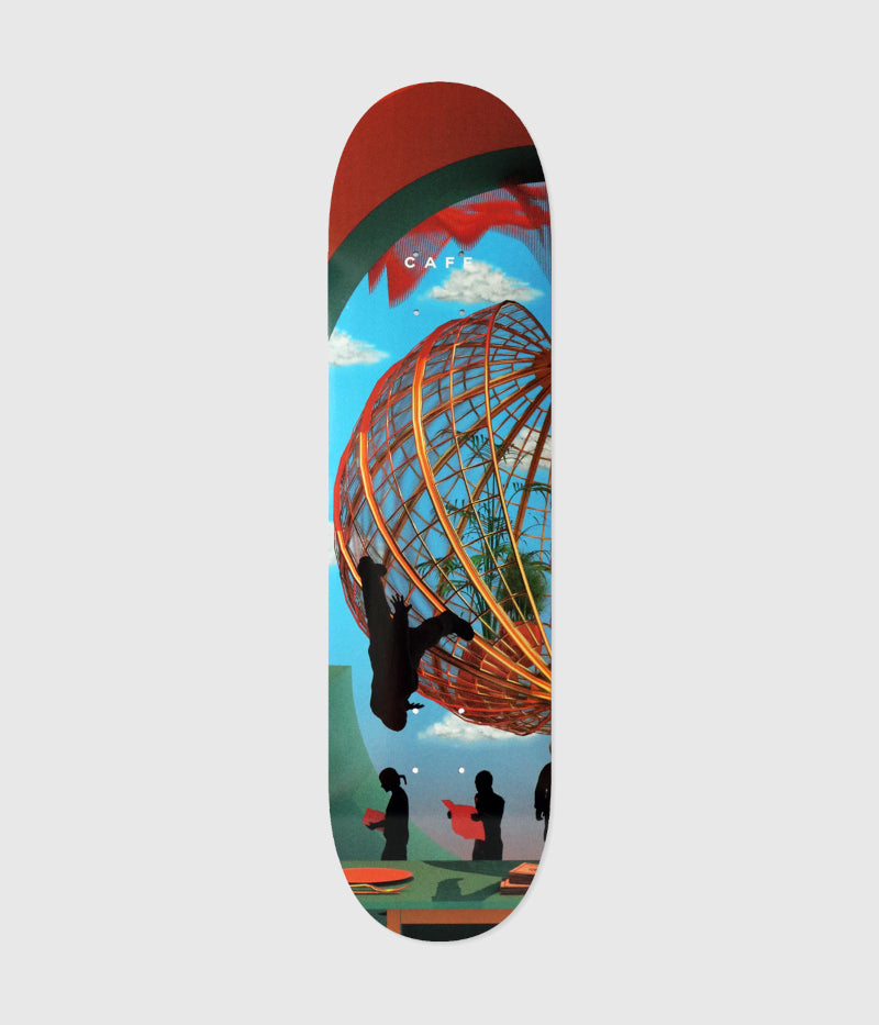 Skateboard Cafe Monopoly One Skateboard Deck 8"