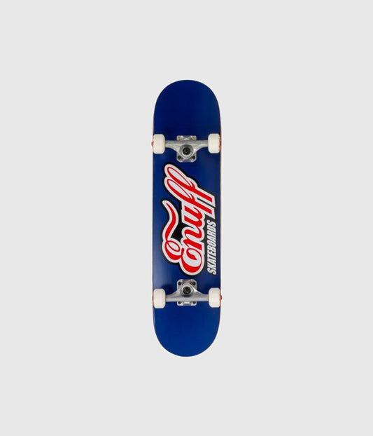 Classic Logo Mini Complete Skateboard Blue 7.25"