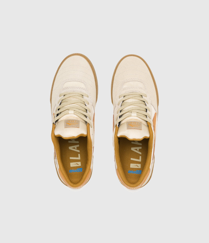 Lakai Cambridge Skate Shoes Tan/Gum Suede