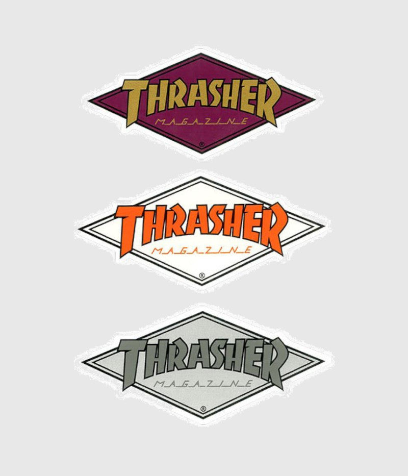 Thrasher Skateboard Magazine Diamond Logo Sticker