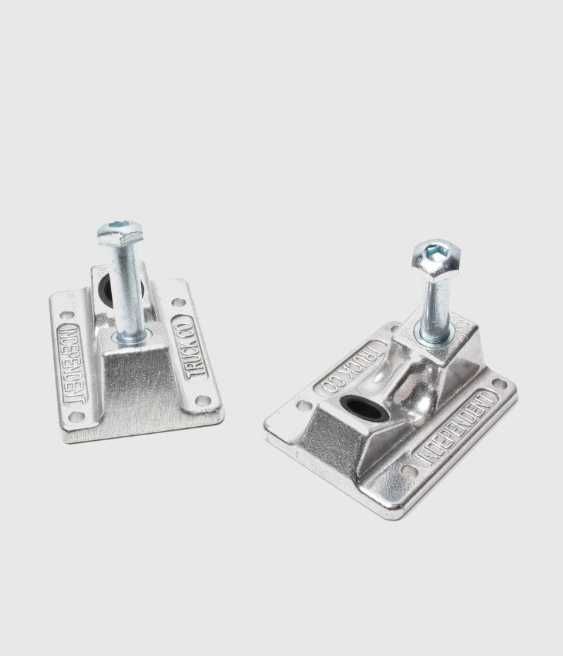 Independent IKP Skateboard Trucks Baseplates Inverted Kingpin Set Silver