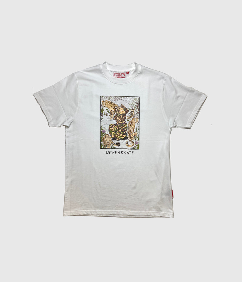 Lovenskate "Master Of Camo" Tee White
