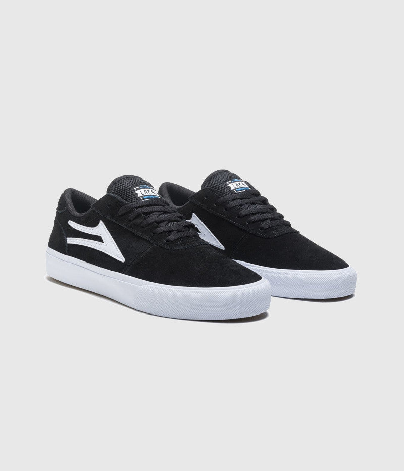 Lakai Manchester Skate Shoes Black Suede