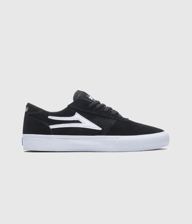 Lakai Manchester Skate Shoes Black Suede