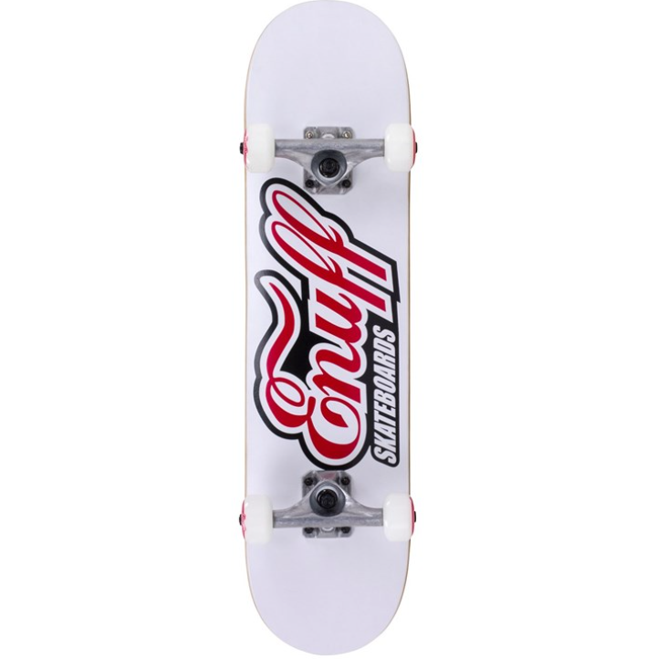 Classic Logo Mini Complete Skateboard White 7.25"