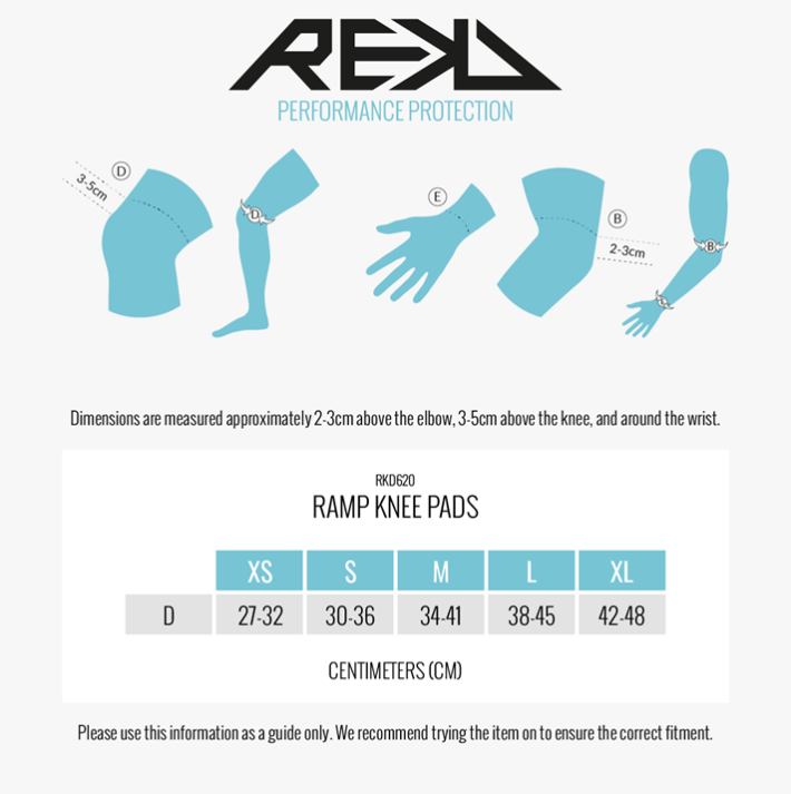 REKD Ramp Knee Pads Black