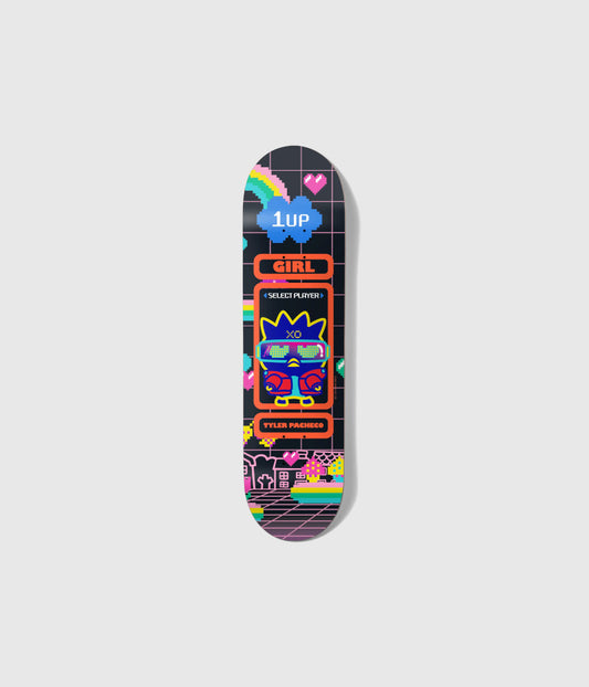 Girl Skateboards Sanrio Kawaii Arcade Tyler Pacheco 8.37" Deck